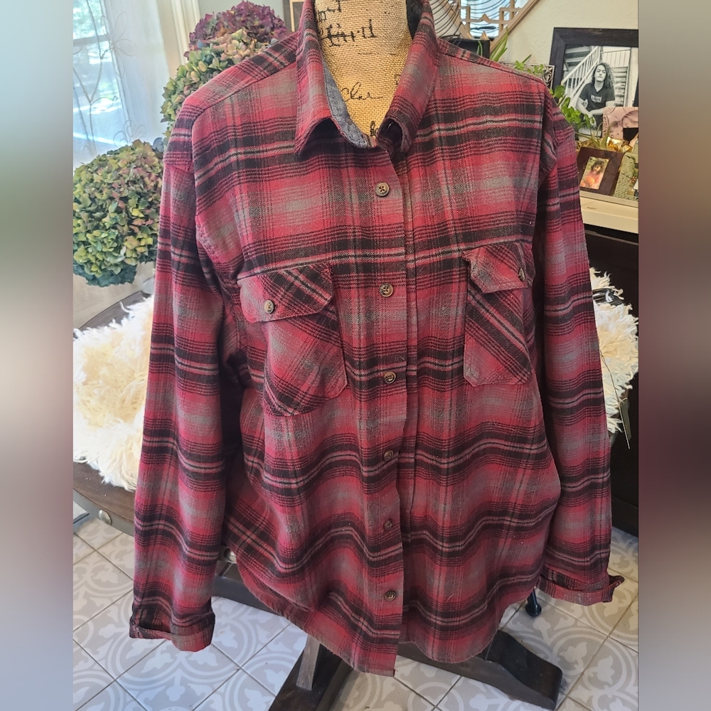 Jachs Mfg - Red Heritage Flannel - XXL